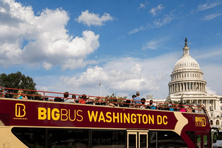DC Hop-On Hop-Off Sightseeing Bus & Arlington Cemetery Audio Tour - Photo 1 of 22